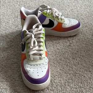 Nike Colorful Air Force 1 Sneakers